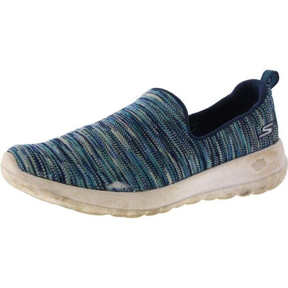Skechers Shoes - Skechers Womens Go Walk Joy - Terrific Navy Knit Slip-On Sneakers Shoes Used